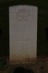 St. Souplet British Cemetery - Williams, W