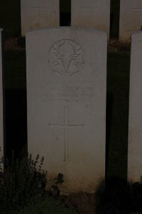 St. Souplet British Cemetery - Williamson, A