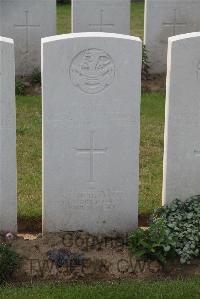 Verchain British Cemetery Verchain-Maugre - Goodall, Percy