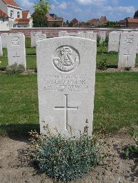 Potijze Burial Ground Cemetery - Bebbington, A