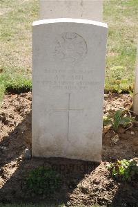 Le Cateau Military Cemetery - Ash, A P