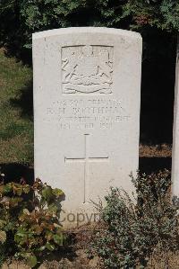 Le Cateau Military Cemetery - Boothman, Richard Henry