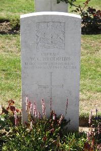 Le Cateau Military Cemetery - Brodribb, William Carr
