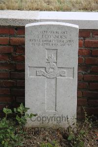 Le Cateau Military Cemetery - Connors, Frederick James