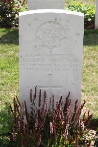 Le Cateau Military Cemetery - Matheson, Herbert