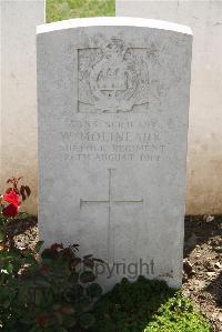 Le Cateau Military Cemetery - Molineaux, W