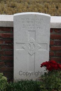 Le Cateau Military Cemetery - Murphy, R