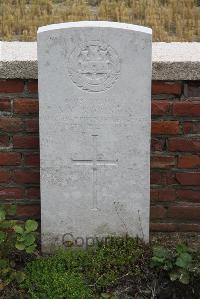 Le Cateau Military Cemetery - Robinson, A M