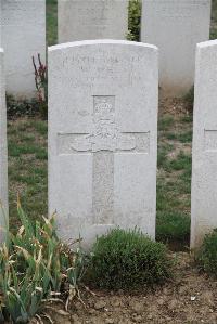 Duisans British Cemetery Etrun - White, W