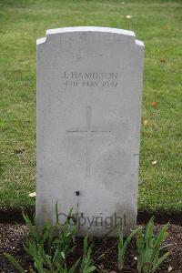 Hanover War Cemetery - Hamilton, J