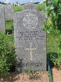 Kranji Military Cemetery - Clarke, R C