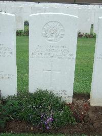 Gordon Dump Cemetery&#44; Ovillers-La Boisselle - Anderson, Charles James