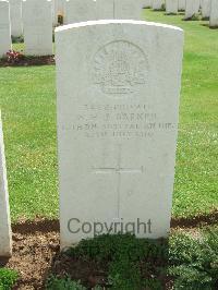 Gordon Dump Cemetery&#44; Ovillers-La Boisselle - Barker, William Frederick Joseph