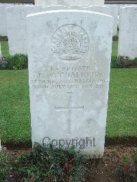Gordon Dump Cemetery&#44; Ovillers-La Boisselle - Chalklen, Thomas William