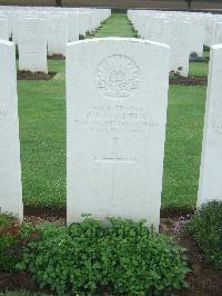 Gordon Dump Cemetery&#44; Ovillers-La Boisselle - Chanter, Arthur Ernest