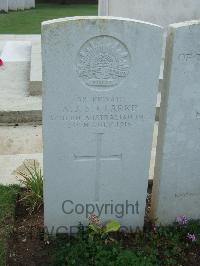 Gordon Dump Cemetery&#44; Ovillers-La Boisselle - Clarke, Arthur Joseph Stanley