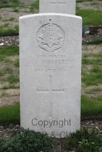 Brighton City Cemetery (Bear Road) - MacArthy, J H