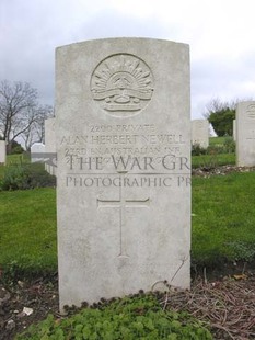 Brighton City Cemetery (Bear Road) - NEWELL, ALAN HERBERT