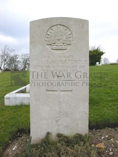 Brighton City Cemetery (Bear Road) - SUMMERTON, G