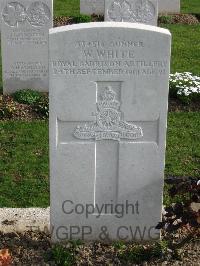 Vis-En-Artois British Cemetery Haucourt - White, Walter