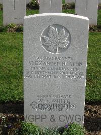 Vis-En-Artois British Cemetery Haucourt - White, W J