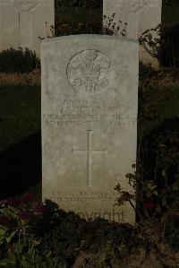 Caterpillar Valley Cemetery Longueval - Benjamin, J R