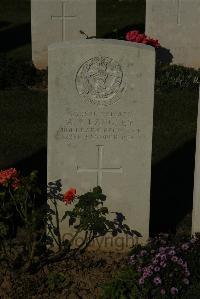 Caterpillar Valley Cemetery Longueval - Langley, Arthur John