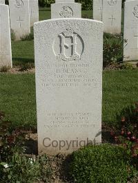 Bayeux War Cemetery - Deans, David