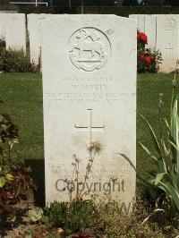Bayeux War Cemetery - White, William