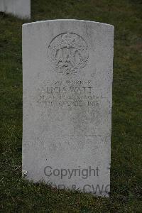 Aldershot Military Cemetery - Watt, Alicia