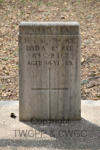 Kirkee New (Cantonment) Cemetery - Bainbridge, Robert