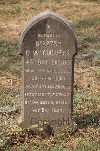 Kirkee New (Cantonment) Cemetery - Chilvers, W