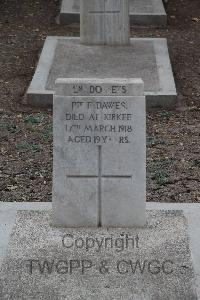 Kirkee New (Cantonment) Cemetery - Dawes, Francis George