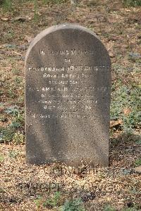 Kirkee New (Cantonment) Cemetery - Gilbert, John