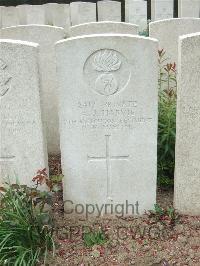 Bethune Town Cemetery - Harvie, A J