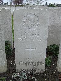 Bethune Town Cemetery - Johnson, J G