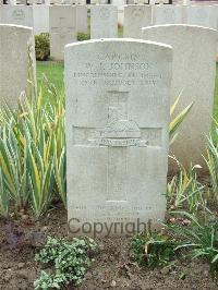 Bethune Town Cemetery - Johnson, William Inglis