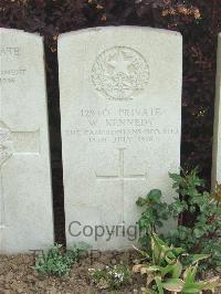 Bethune Town Cemetery - Kennedy, William