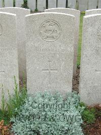 Bethune Town Cemetery - Kircher, F H
