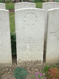 Bethune Town Cemetery - Kirk, Frederick David