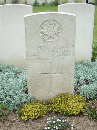 Bethune Town Cemetery - Langford, Arthur Hector Allan