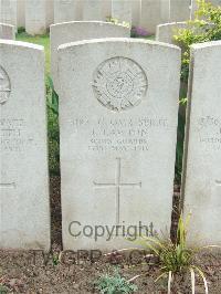Bethune Town Cemetery - Lawton, James