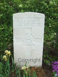 Bethune Town Cemetery - Layman, Douglas Arthur Campbell