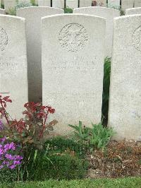 Bethune Town Cemetery - McAllister, A