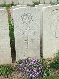 Bethune Town Cemetery - McEwan, Cox William