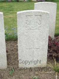 Bethune Town Cemetery - McGregor, William