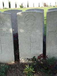 Bethune Town Cemetery - Melville, A