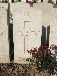 Bethune Town Cemetery - Morgan, W