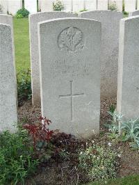 Bethune Town Cemetery - Morrison, W R