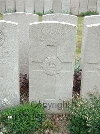 Bethune Town Cemetery - Nevin, E J